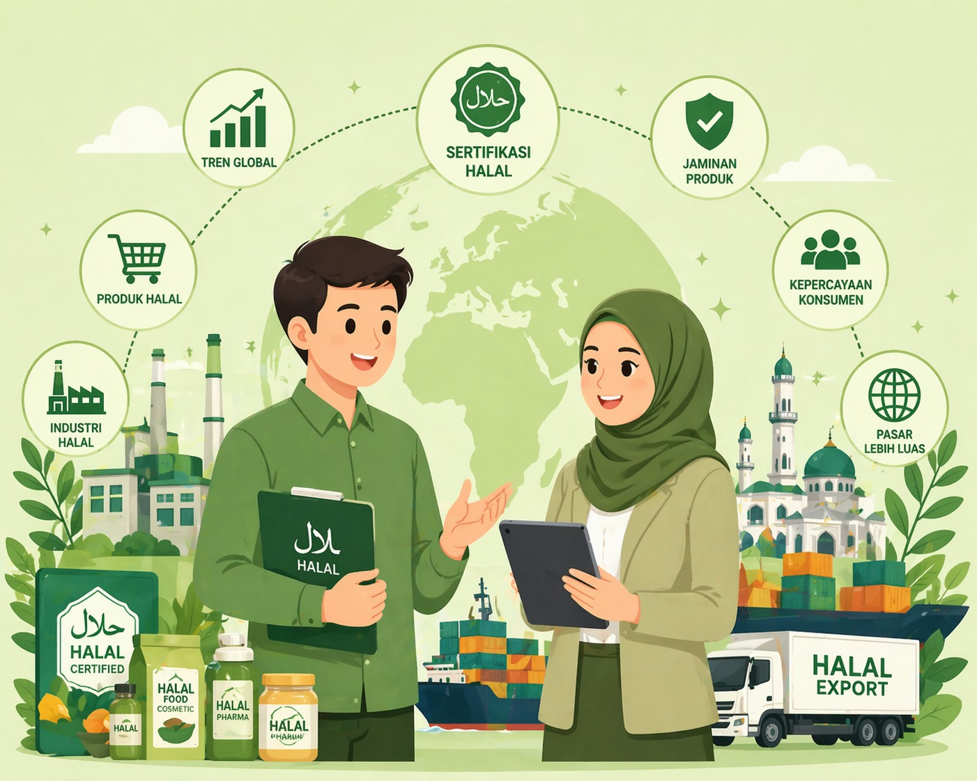 Industri Halal Tren Global dan Peranannya Saat Ini