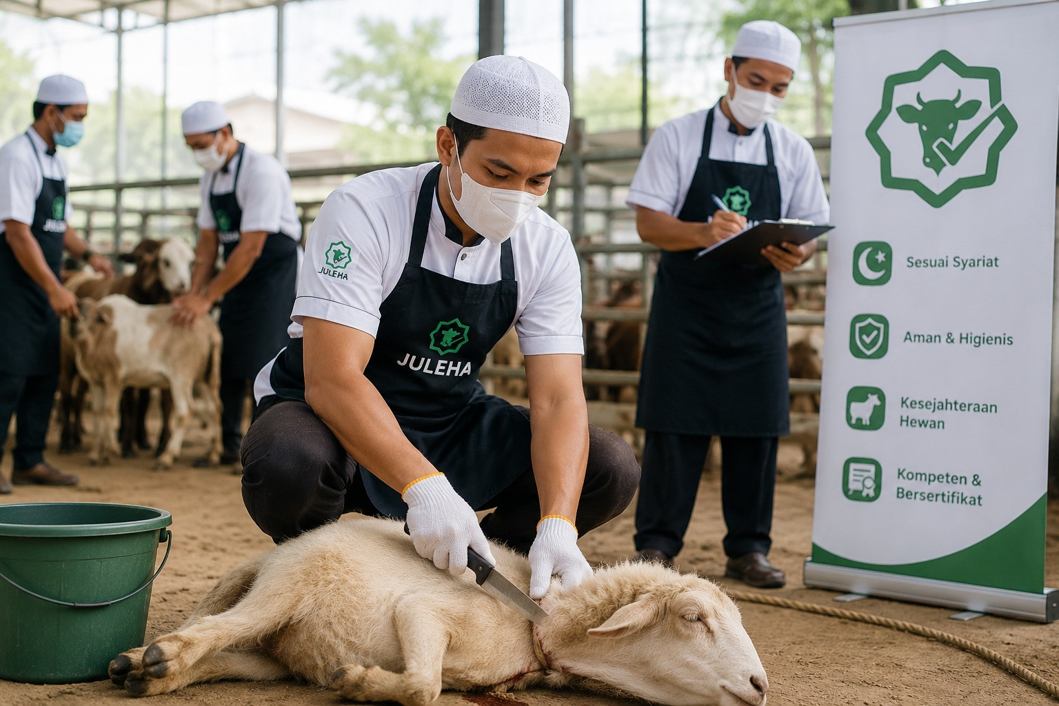 JULEHA untuk Idul Adha Menjaga Standar Sembelih Halal