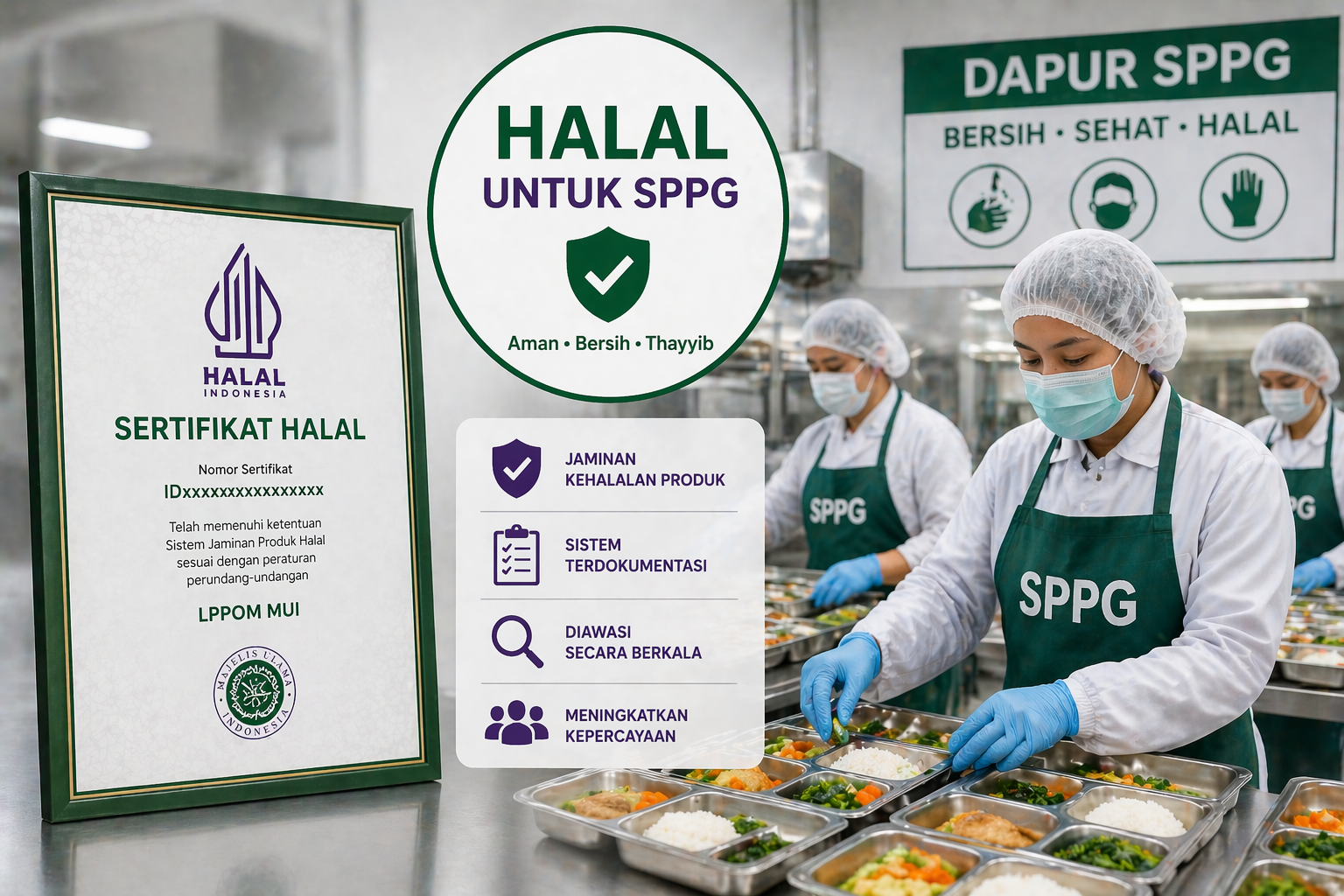 Ketersediaan Penyelia Halal Jadi Kunci Percepatan Sertifikasi Halal SPPG Program MBG