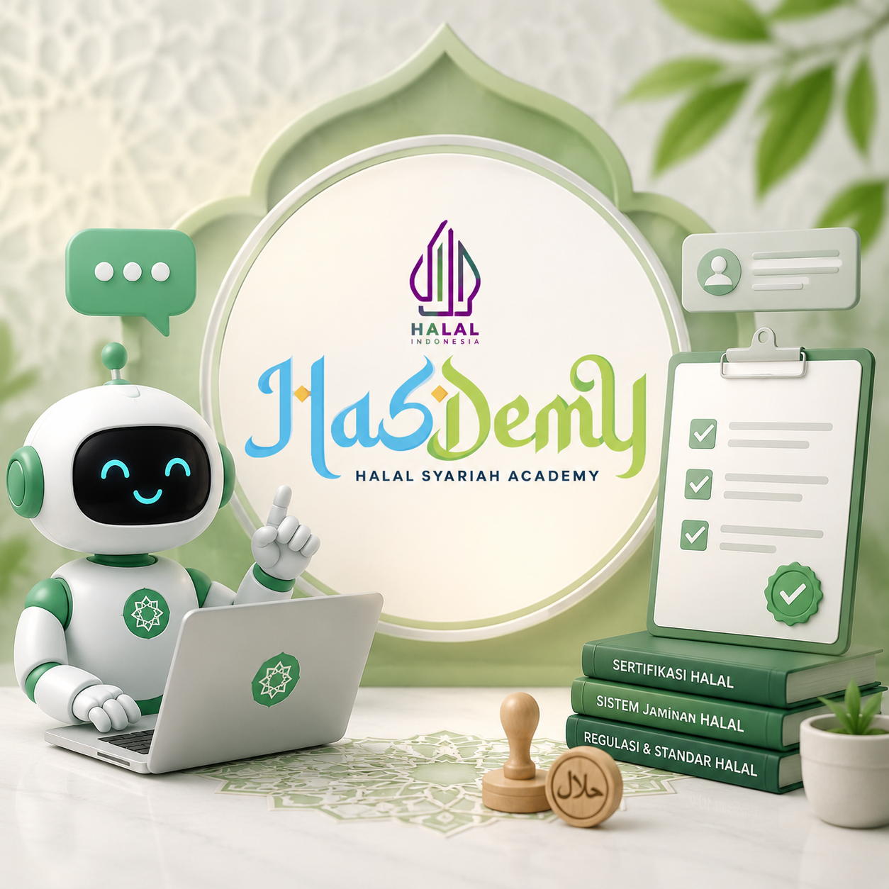 Chatbot AI untuk Konsultan Halal "Mempermudah Pelaku Usaha Memahami Syarat Sertifikasi"