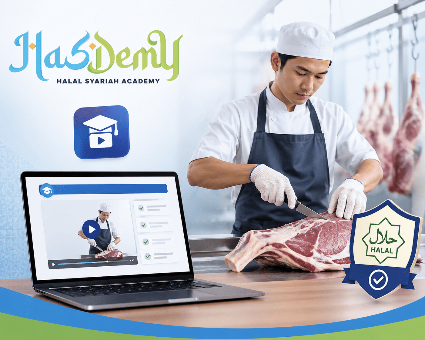 Pelatihan Juru Sembelih Halal Resmi Tersedia di Hasdemy