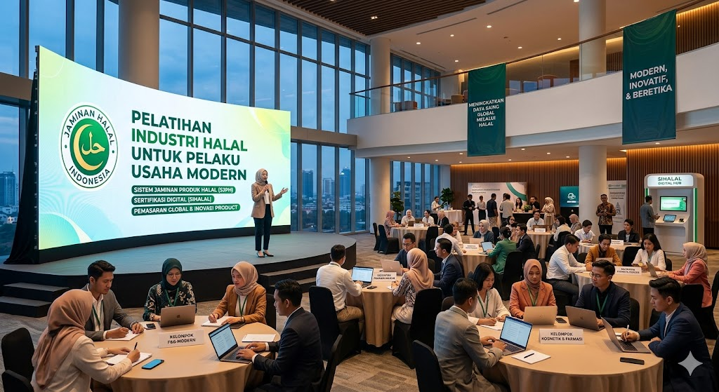 Pelatihan Industri Halal Untuk Pelaku Usaha Modern