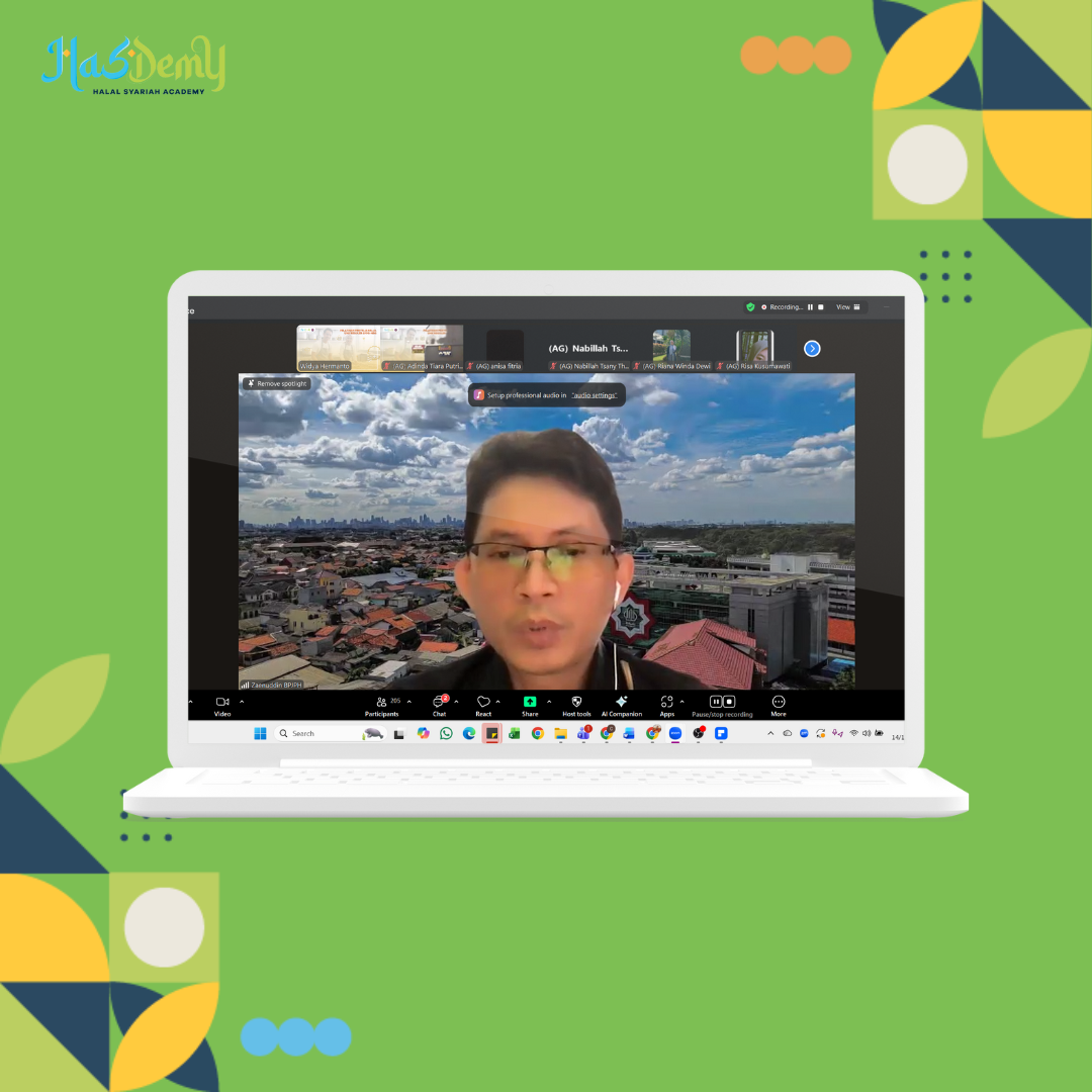 Hasdemy Dorong UMK Tingkatkan Kompetensi Halal Melalui Pelatihan Penyelia Halal Reguler Batch 5