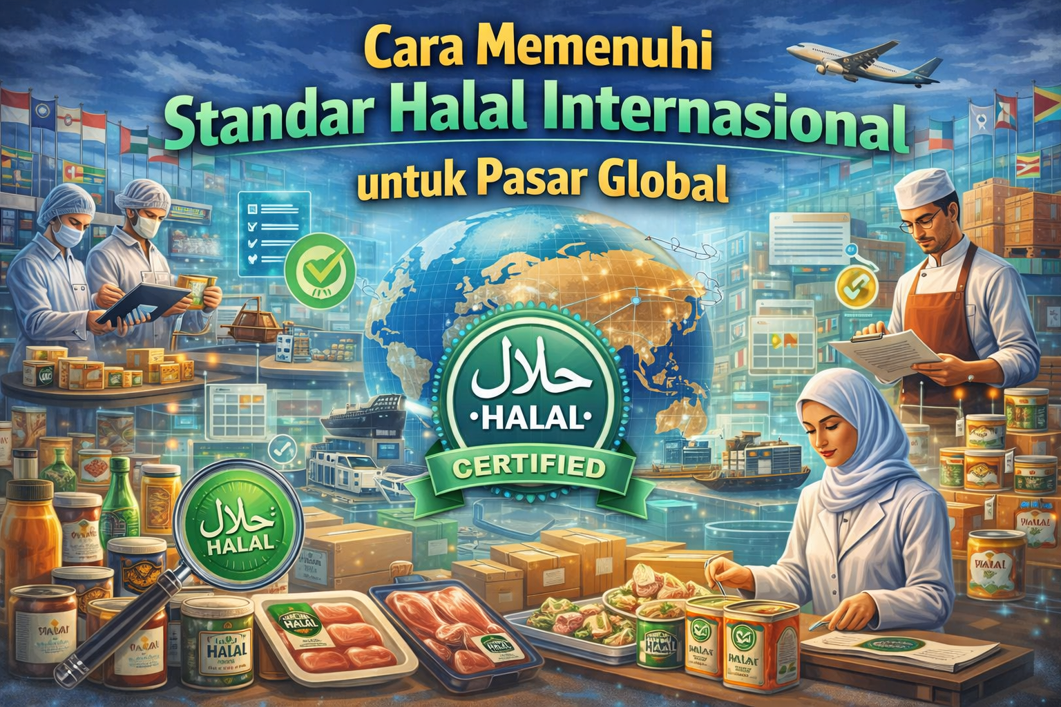 Cara Memenuhi Standar Halal Internasional untuk Pasar Global