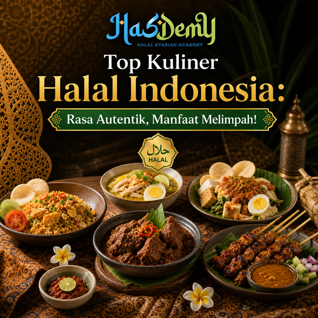 Top Kuliner Halal Indonesia: Rasa Autentik, Manfaat Melimpah!