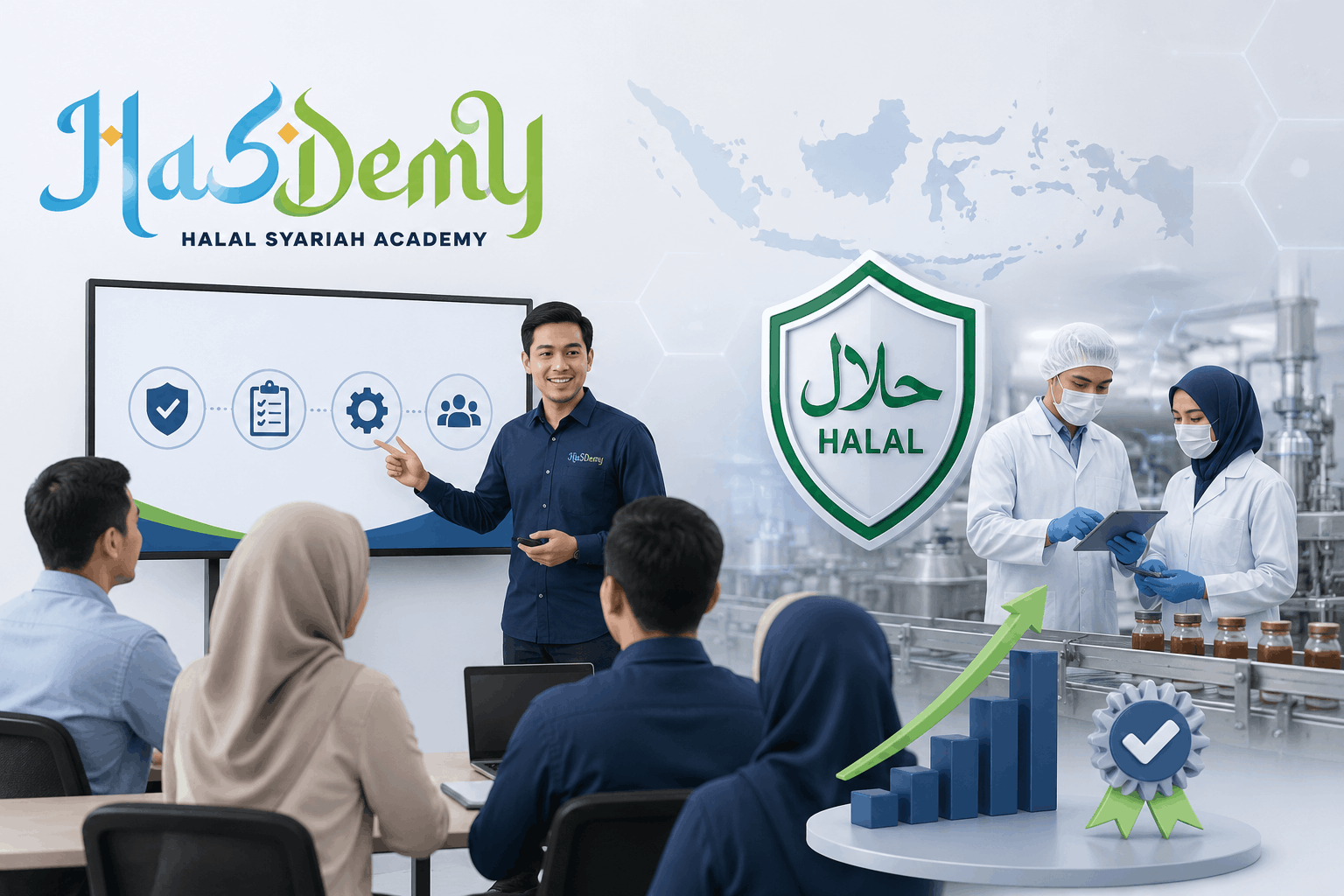 Hasdemy: Solusi Pelatihan Industri Halal Terpercaya di Indonesia