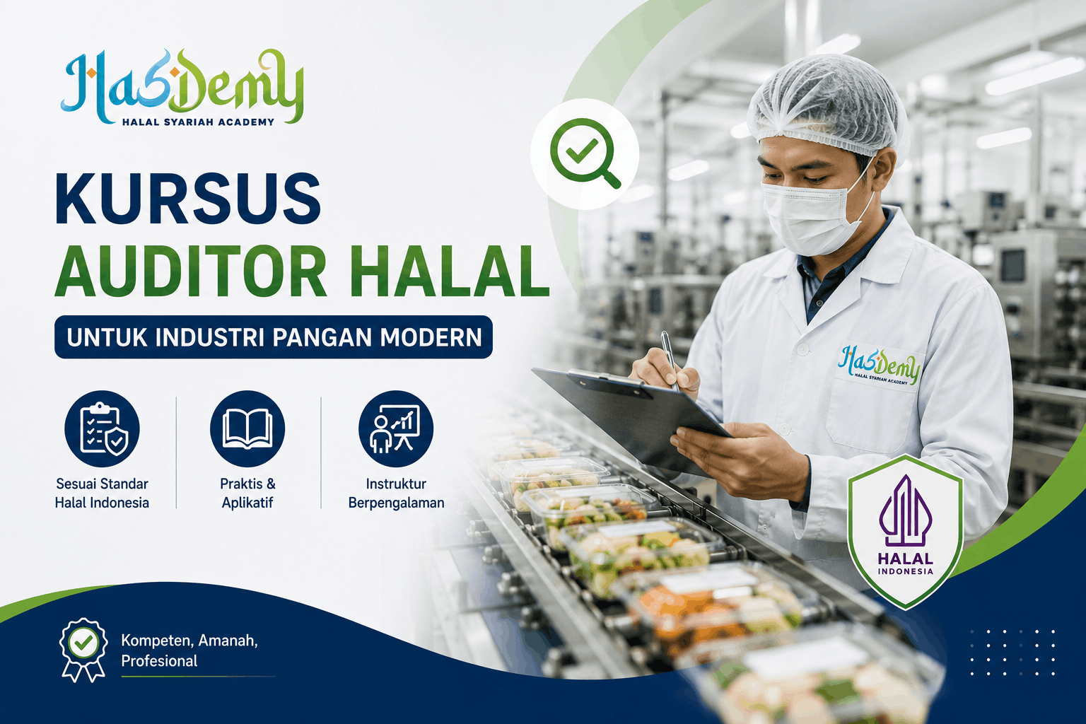 Hasdemy Buka Kursus Auditor Halal untuk Industri Pangan Modern