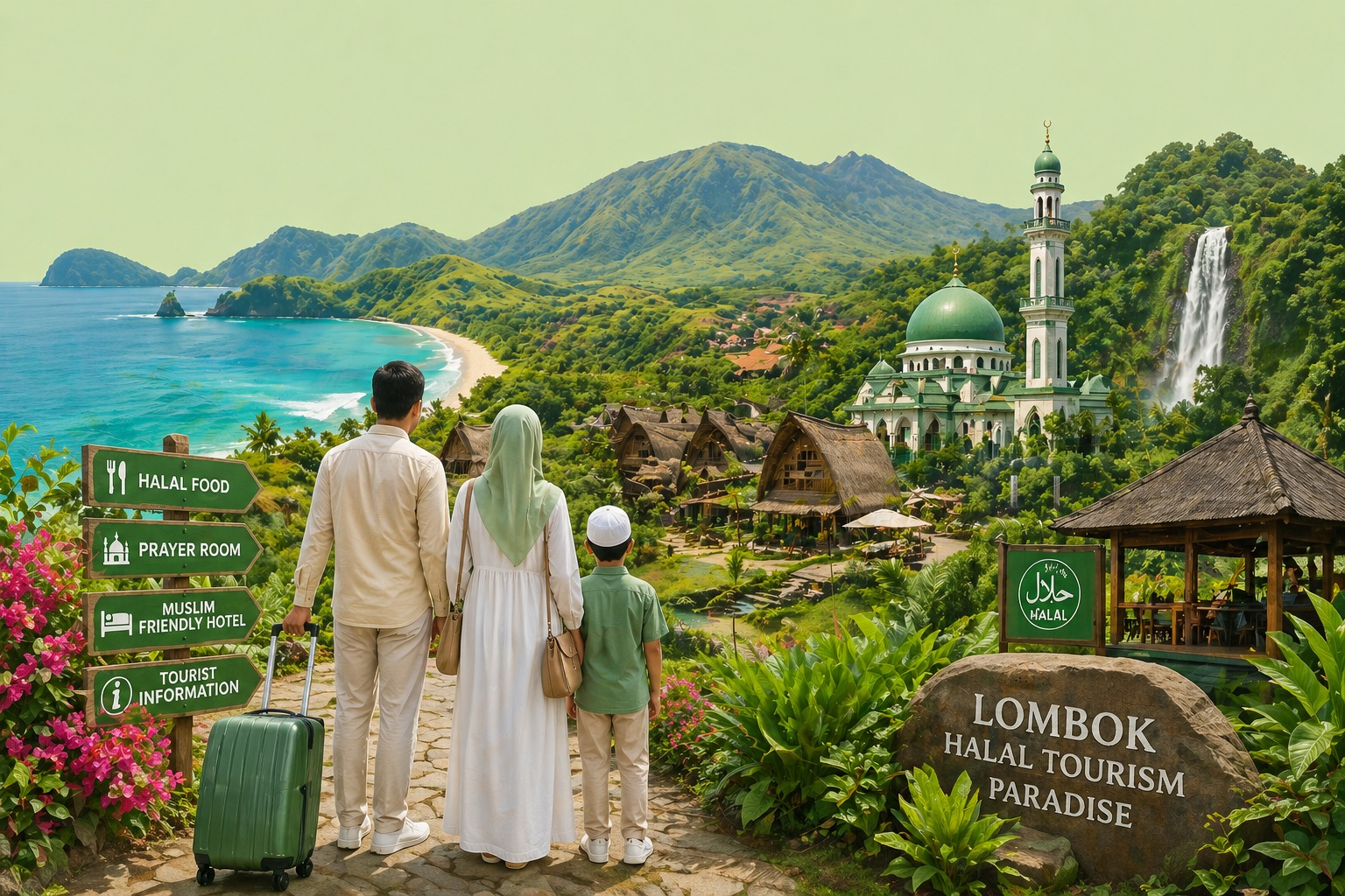 Lombok Destinasi Wisata Halal Indonesia yang Mendunia
