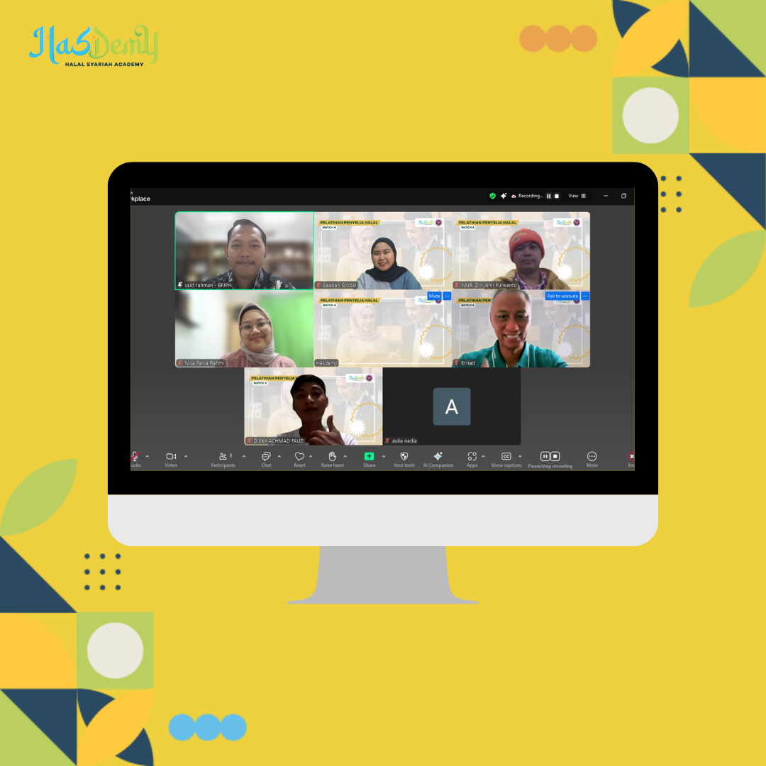 Hasdemy Gelar Pelatihan Penyelia Halal Batch 4, Cetak Agen Perubahan Industri Halal