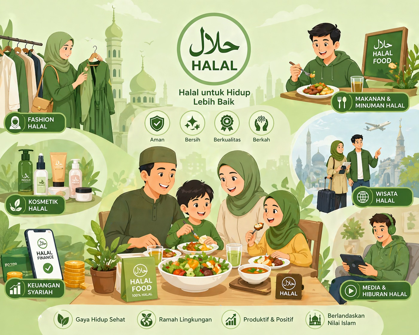 Lifestyle Halal dan Tren Gaya Hidup Modern di Masyarakat