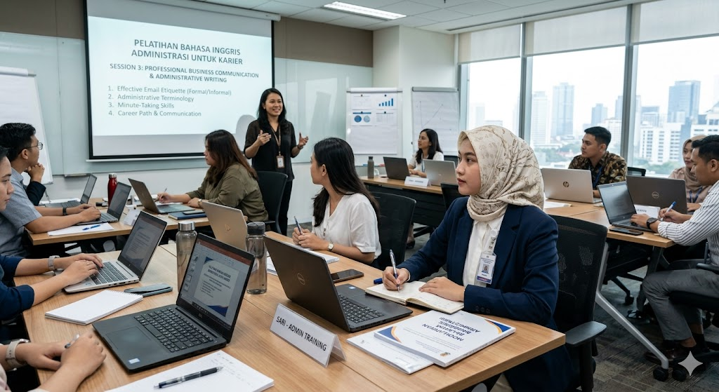 Pelatihan Bahasa Inggris Administrasi Untuk Karier