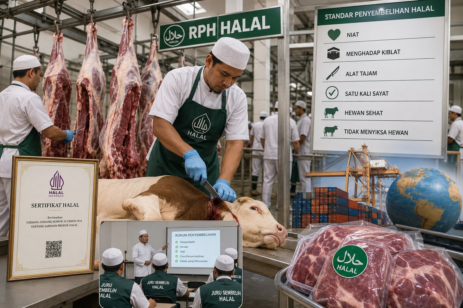 Juru Sembelih Halal: Teknik Dan Etika Sesuai Syariat Islam
