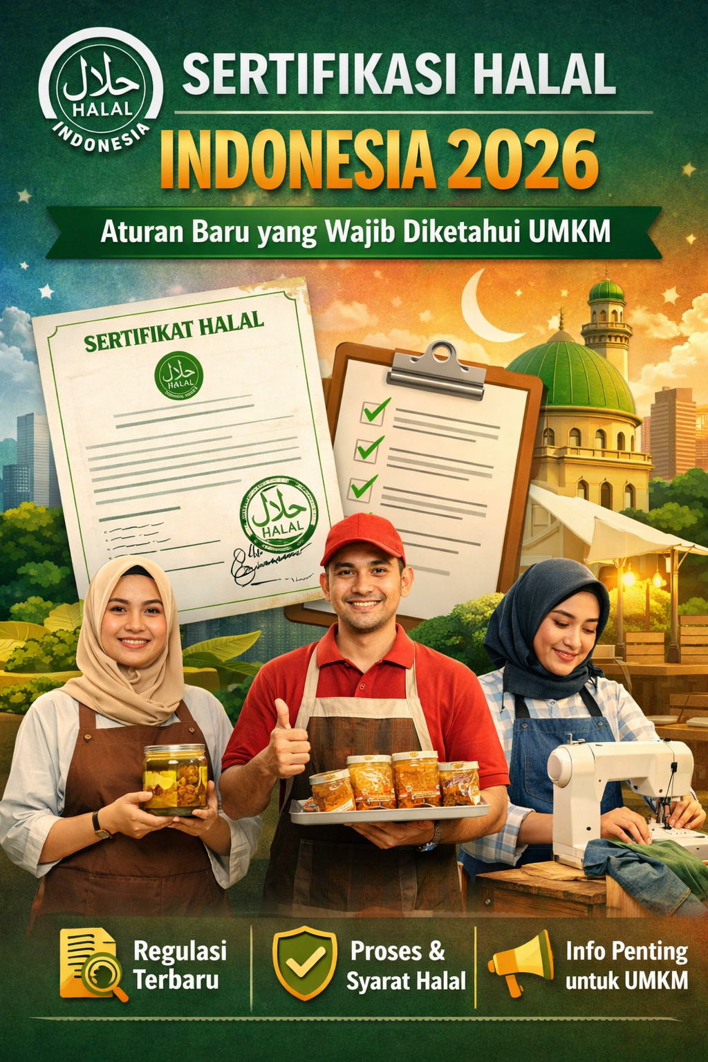 Sertifikasi Halal Indonesia 2026 Aturan Baru yang Wajib Diketahui UMKM