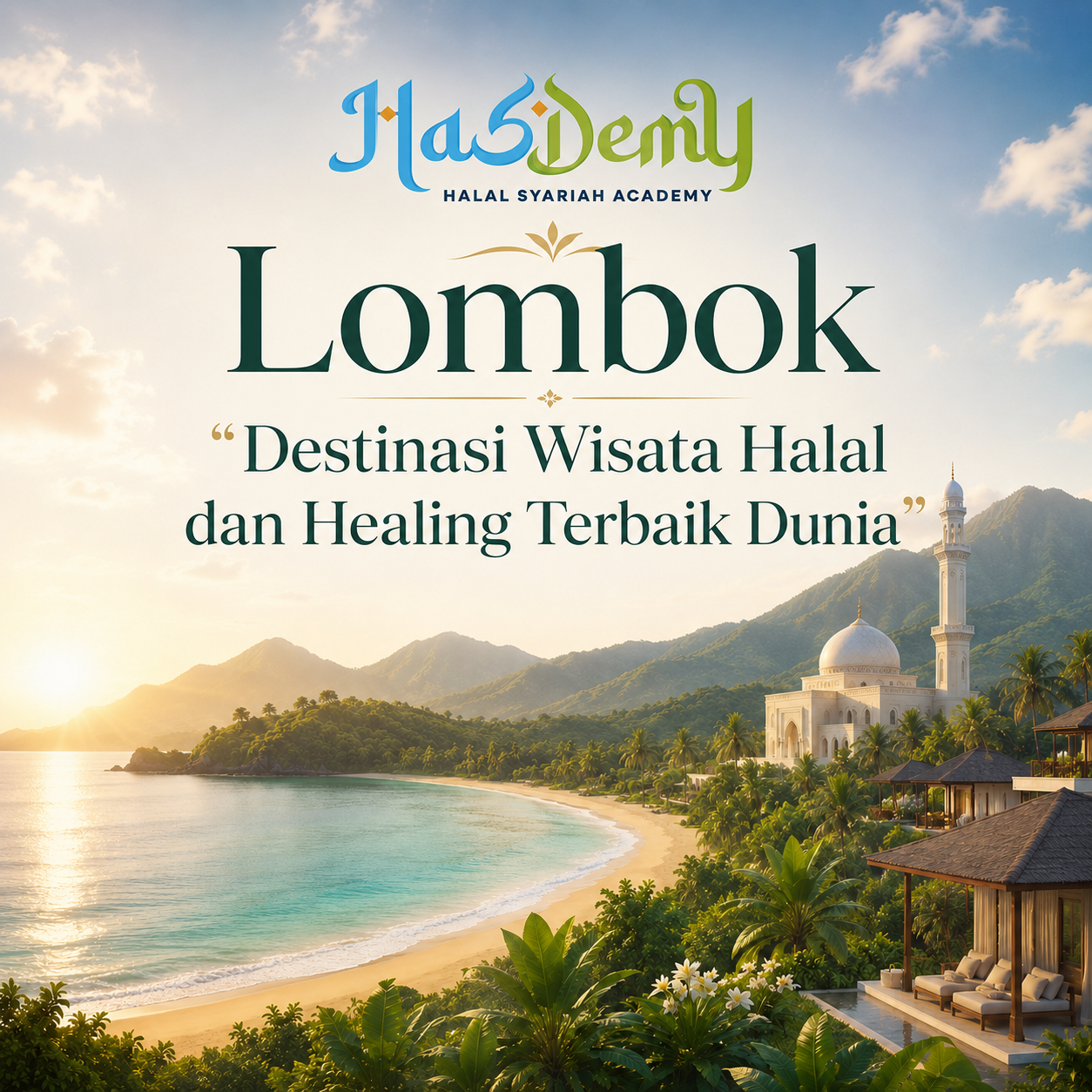 Lombok "Destinasi Wisata Halal dan Healing Terbaik Dunia"