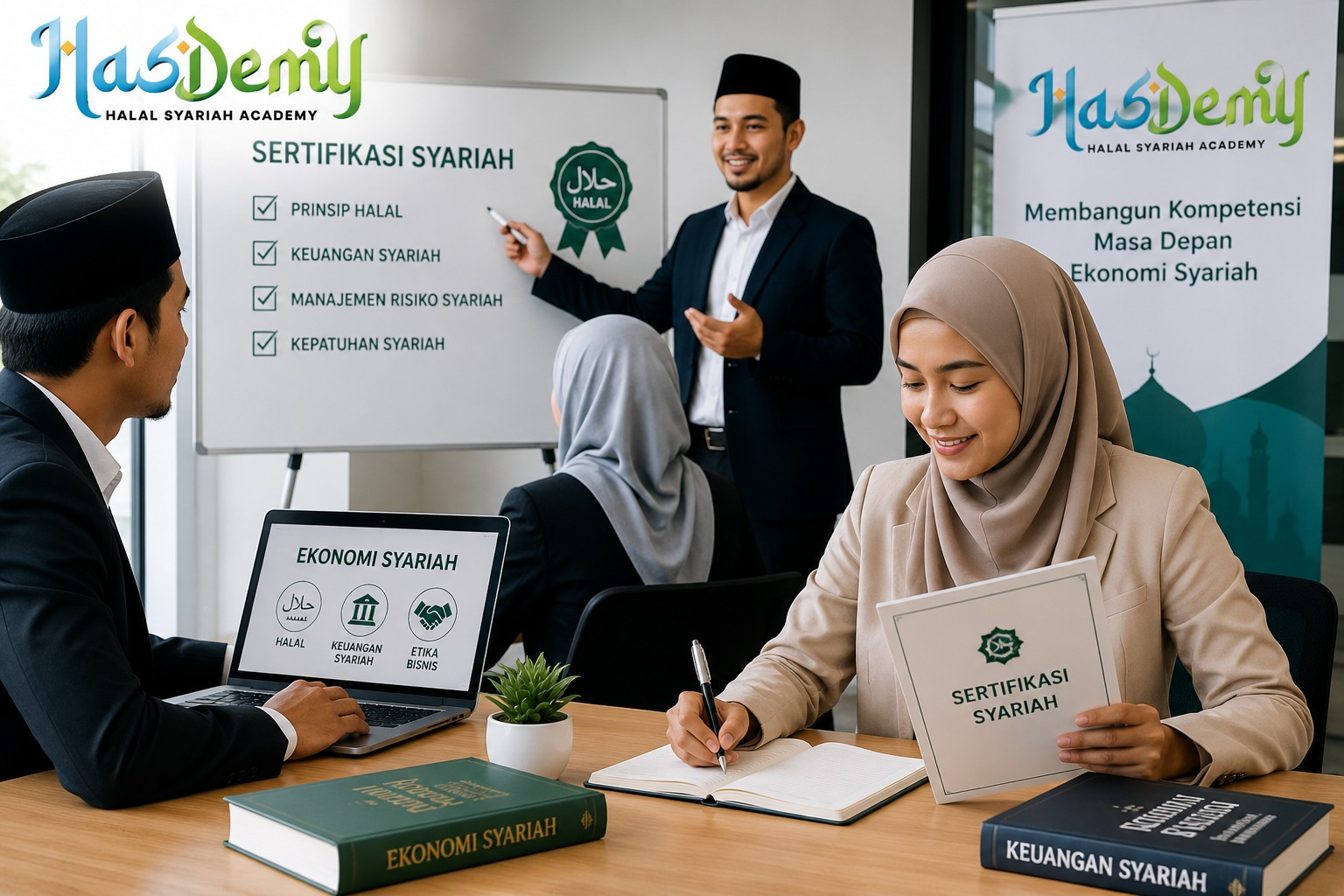 Hasdemy Dorong Pentingnya Sertifikasi Syariah Untuk Dunia Kerja Profesional