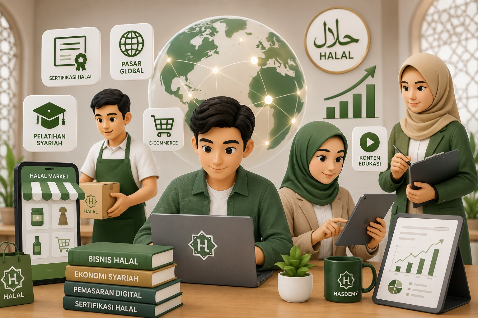 Industri Halal Digital Buka Peluang Bisnis Generasi Muda