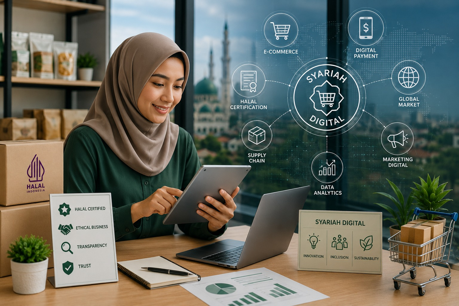 Syariah Digital Dorong Bisnis Halal Lebih Kompetitif Global