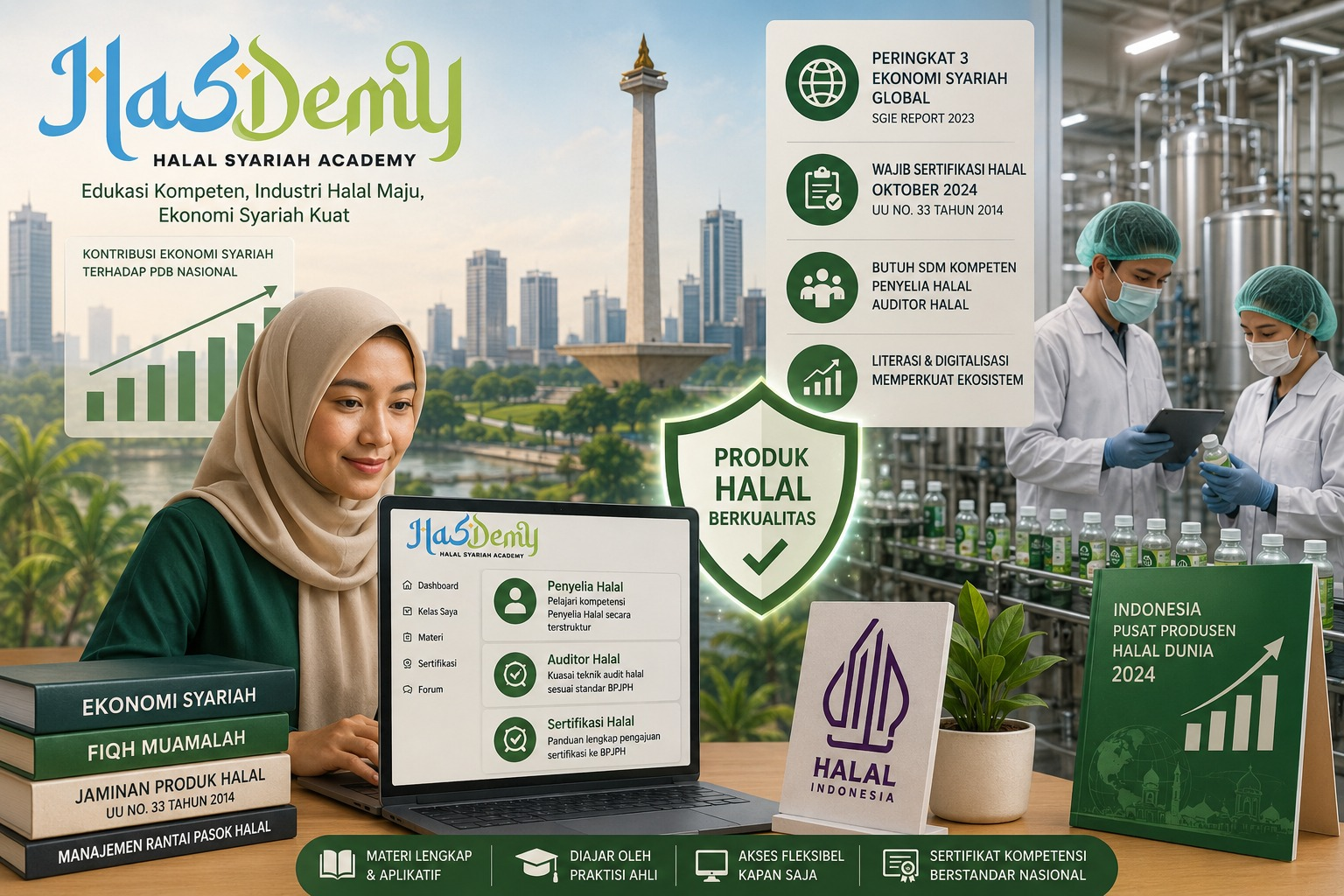 Peluang Industri Halal: Mengapa Harus Belajar di Hasdemy