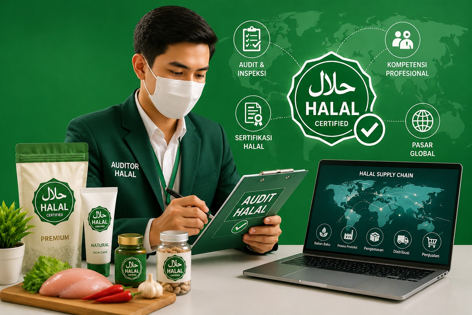 Auditor Halal Dibutuhkan Saat Produk Lokal Go Global