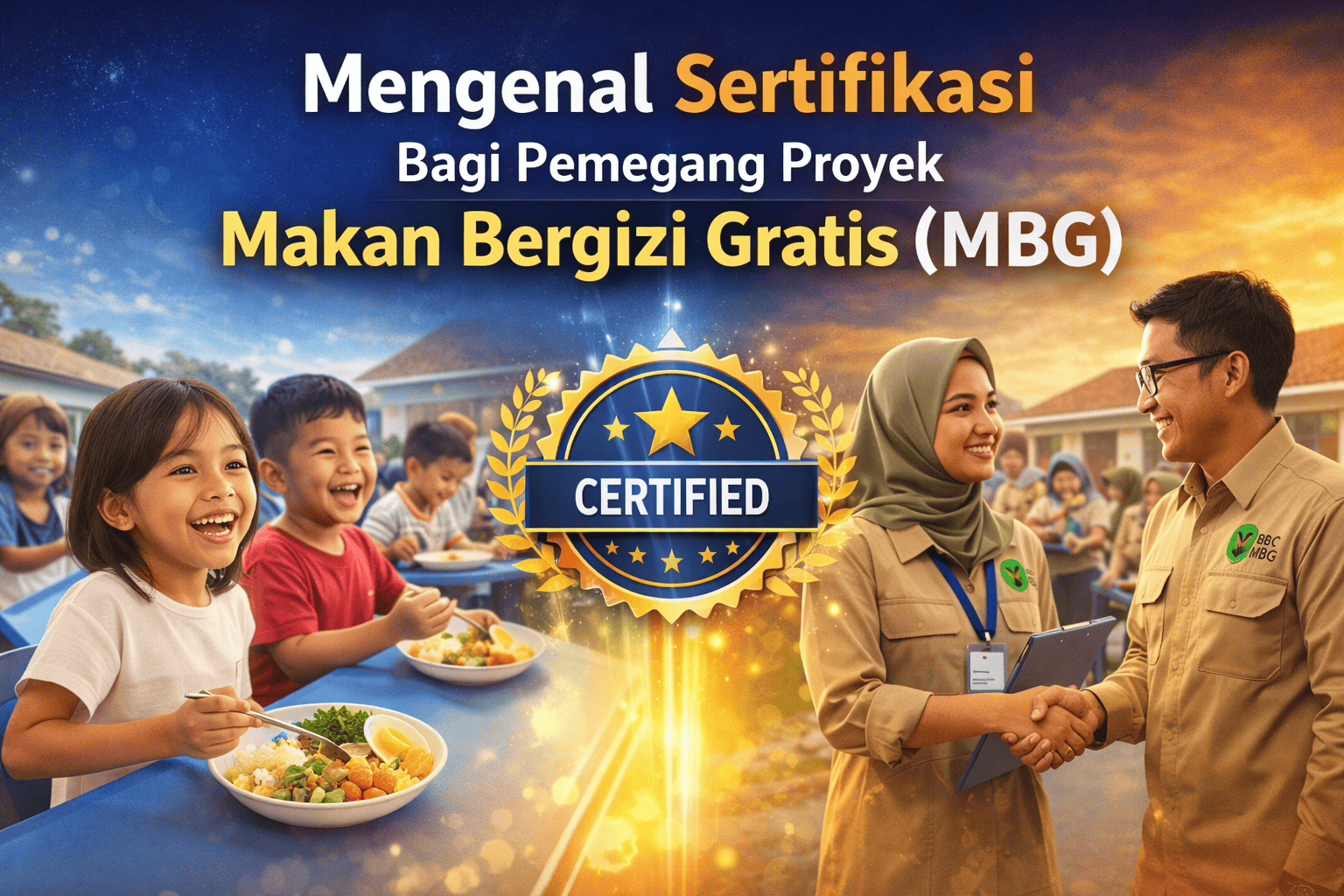 Mengenal Sertifikasi Bagi Pemegang Proyek Makan Bergizi Gratis (MBG)