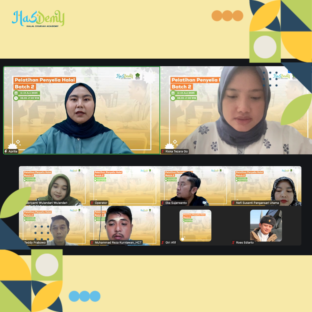 Pelatihan Penyelia Halal Hasdemy: Cetak SDM Andal untuk Industri Halal