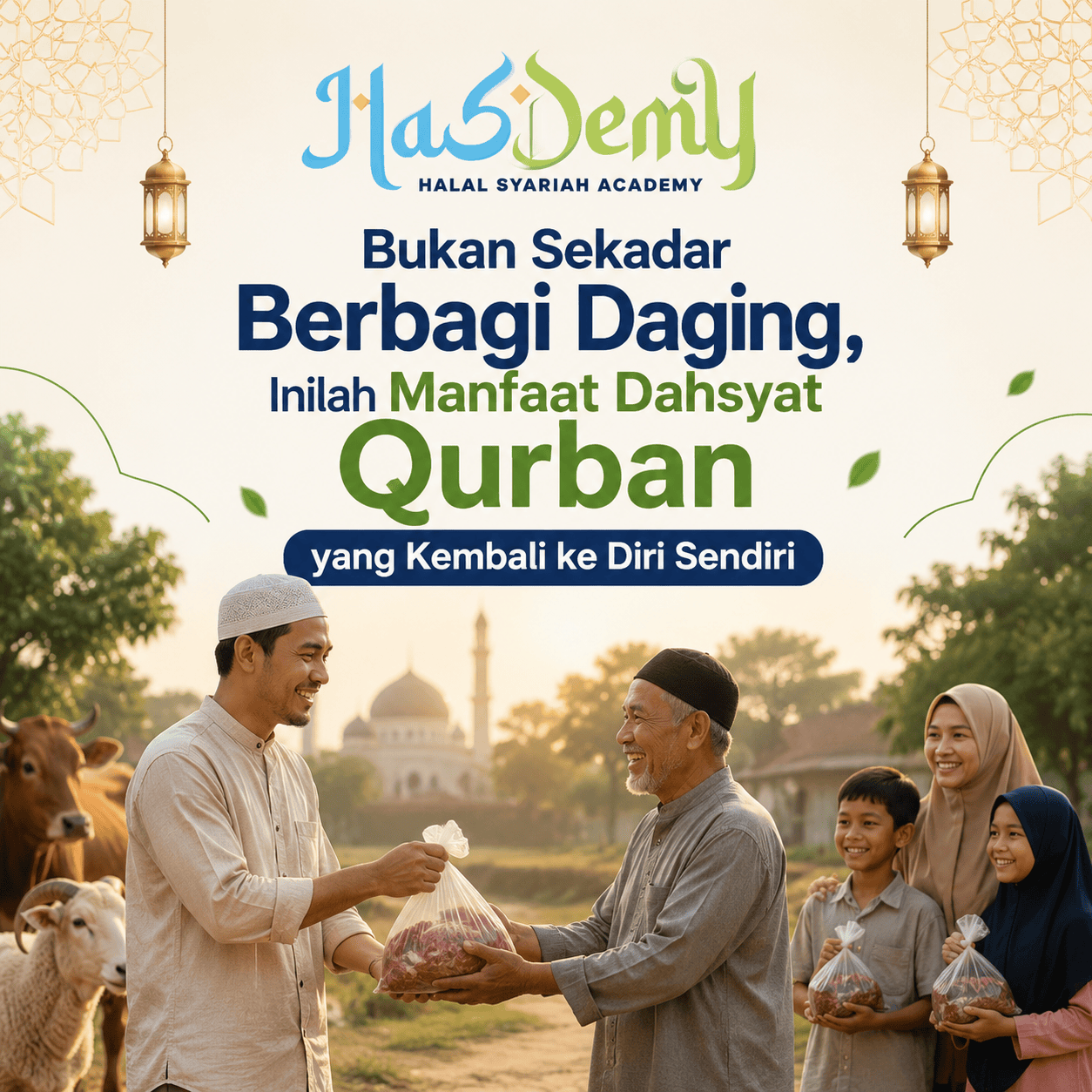 Bukan Sekadar Berbagi Daging, Inilah Manfaat Dahsyat Qurban yang Kembali ke Diri Sendiri